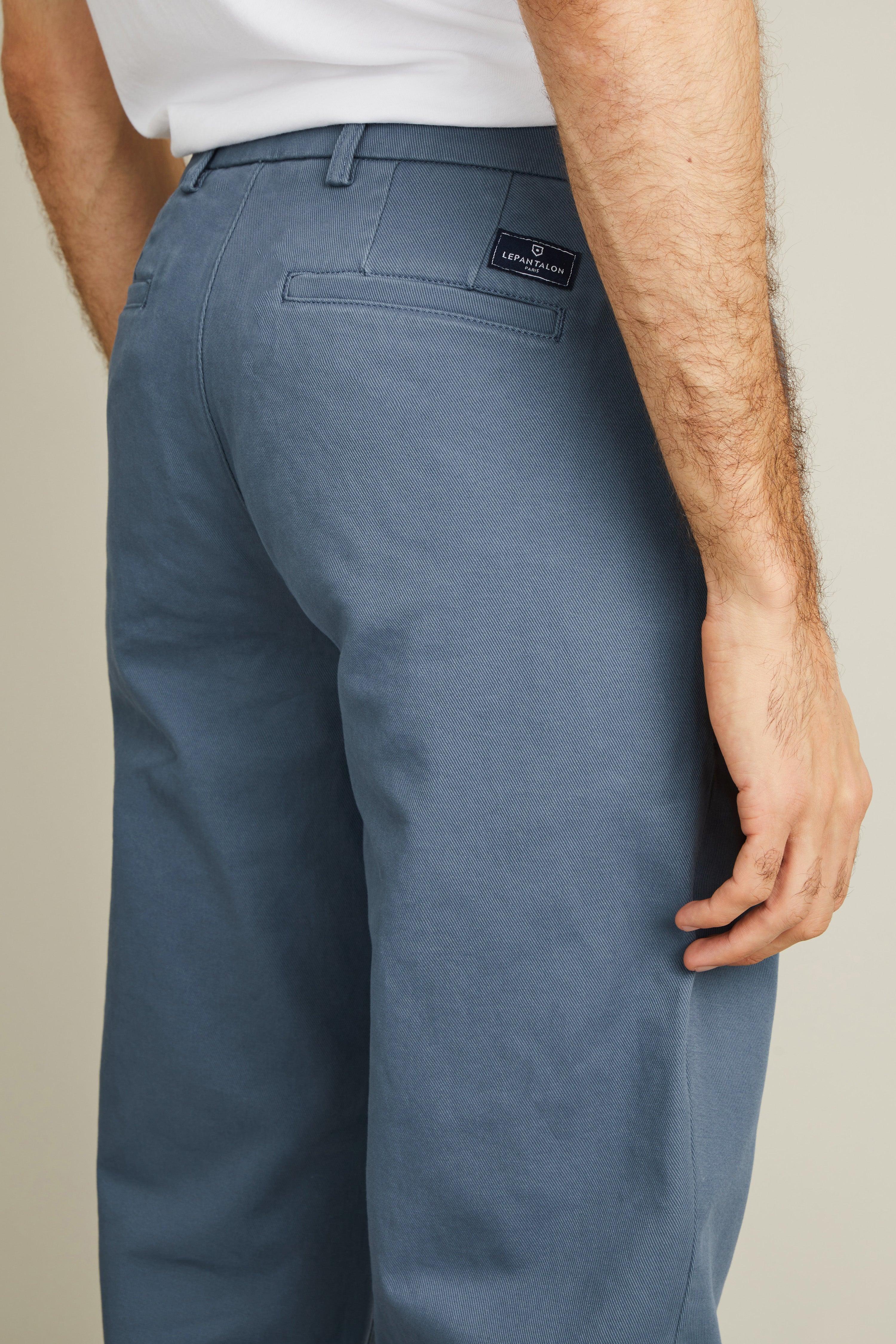 le-pantalon-chinos-homme-chino-droit-bleu-jasmin-coton image 6