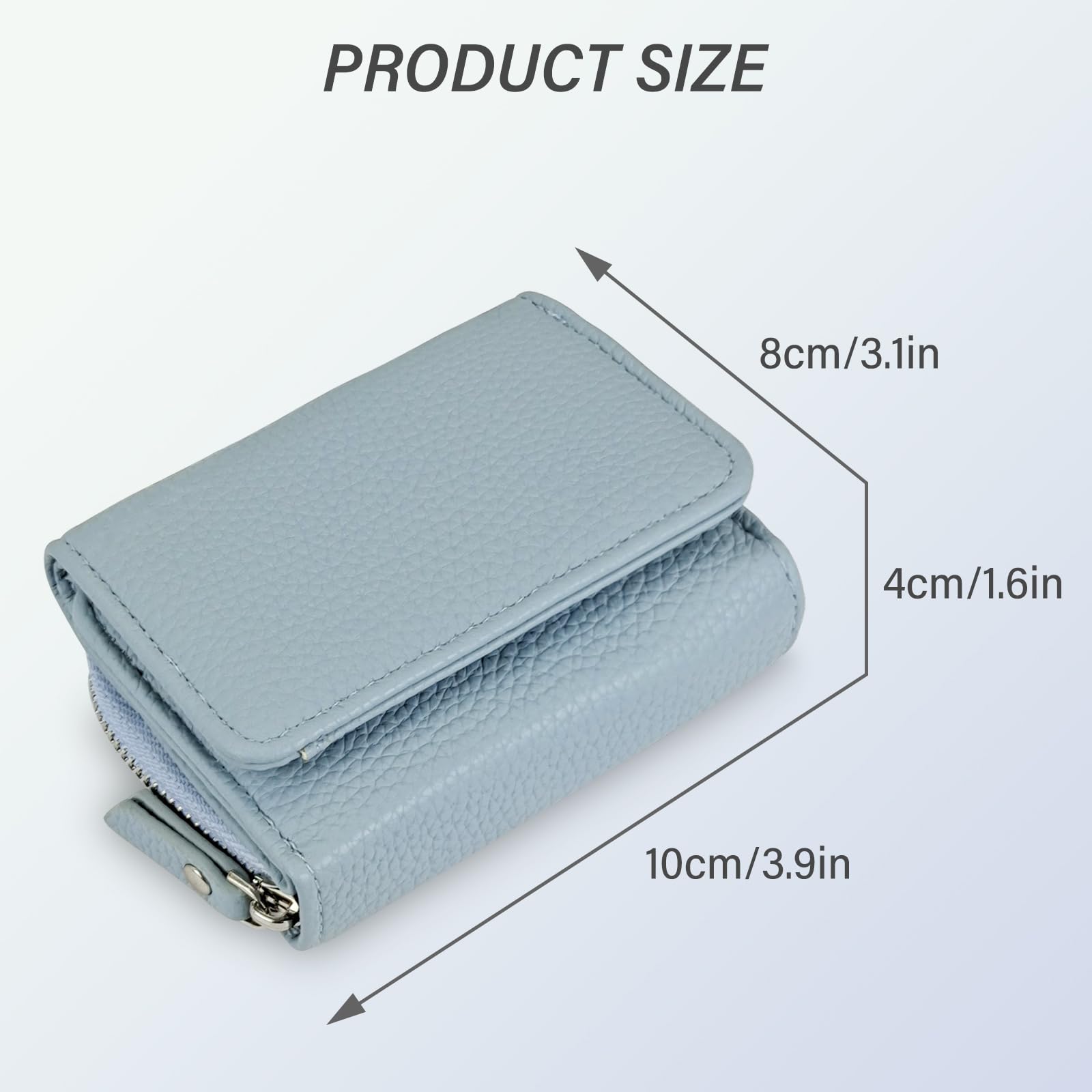 adistylinno-women-s-wallet-mini-portefeuille-triple-bouton-2 image 3