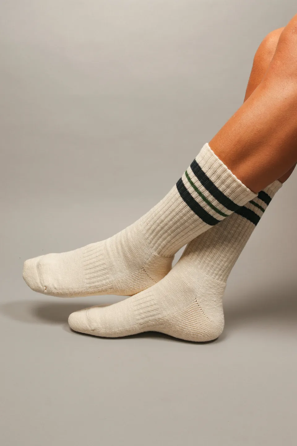 le-pantalon-chaussettes-sport-chaussettes-crues-coton image 1