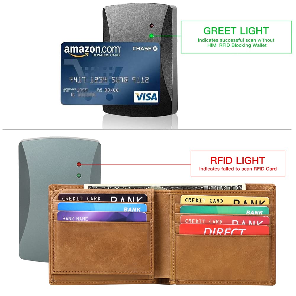gaekeao-card-holder-wallet-portefeuille-cuir-homme-rfid-11-cartes image 3