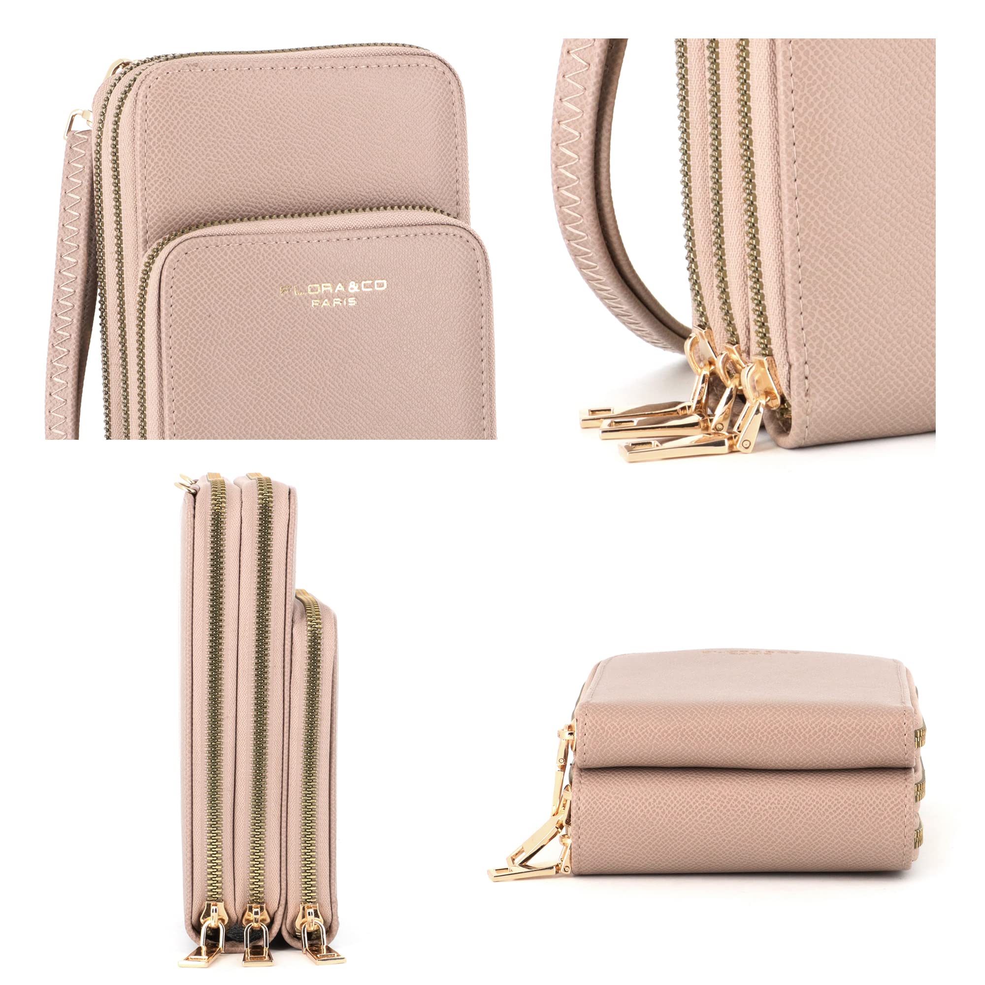 flora-co-pochette-t-l-phone-bandouli-re-taupe-clair-pu image 6