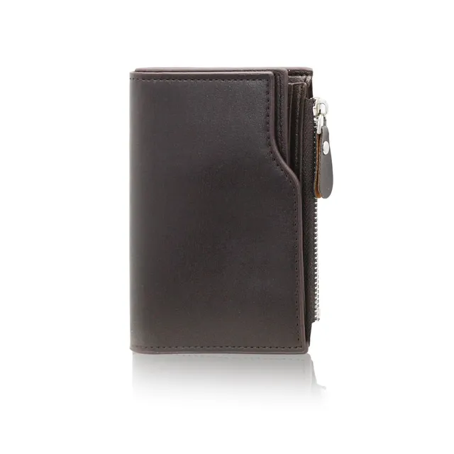 adistylinno-men-s-wallet-portefeuille-homme-marron-zip image 1