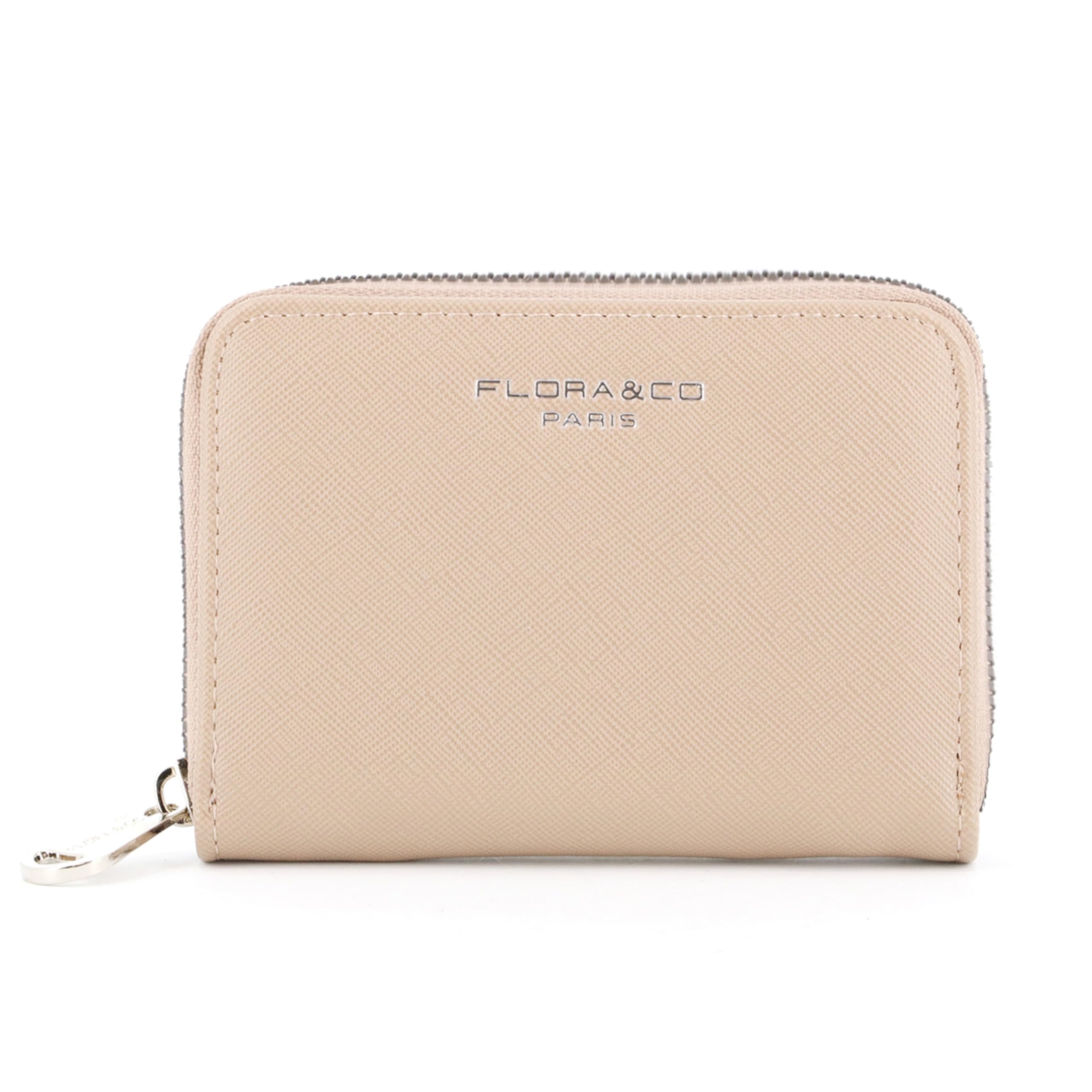flora-co-porte-feuille-petit-portefeuille-camel-zipp image 8