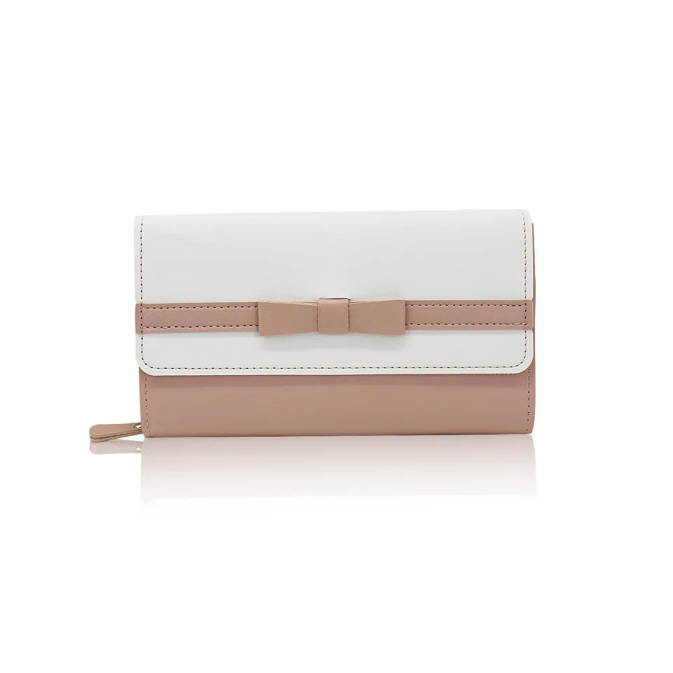 adistylinno-women-s-wallet-portefeuille-femme-long-n-ud-bleu image 1