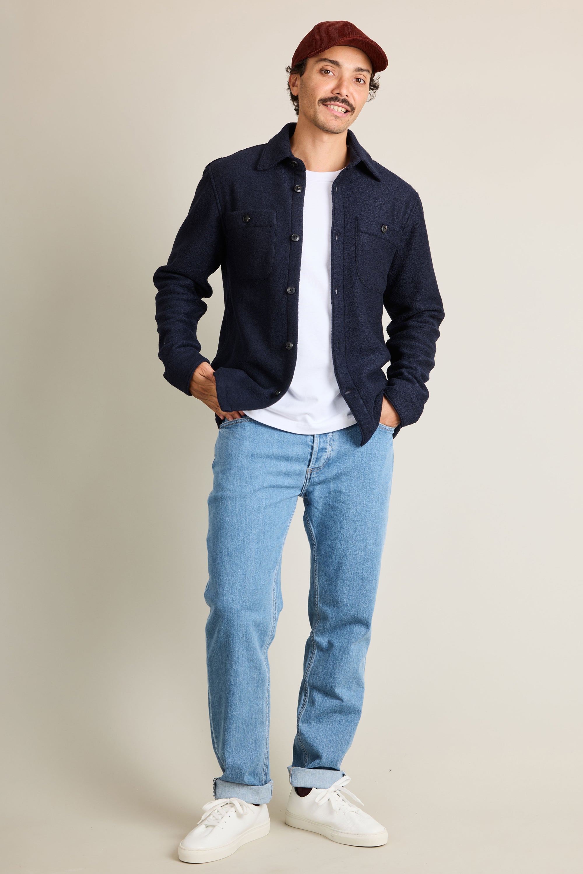 le-pantalon-overshirts-homme-surchemise-laine-bleu-marine image 8