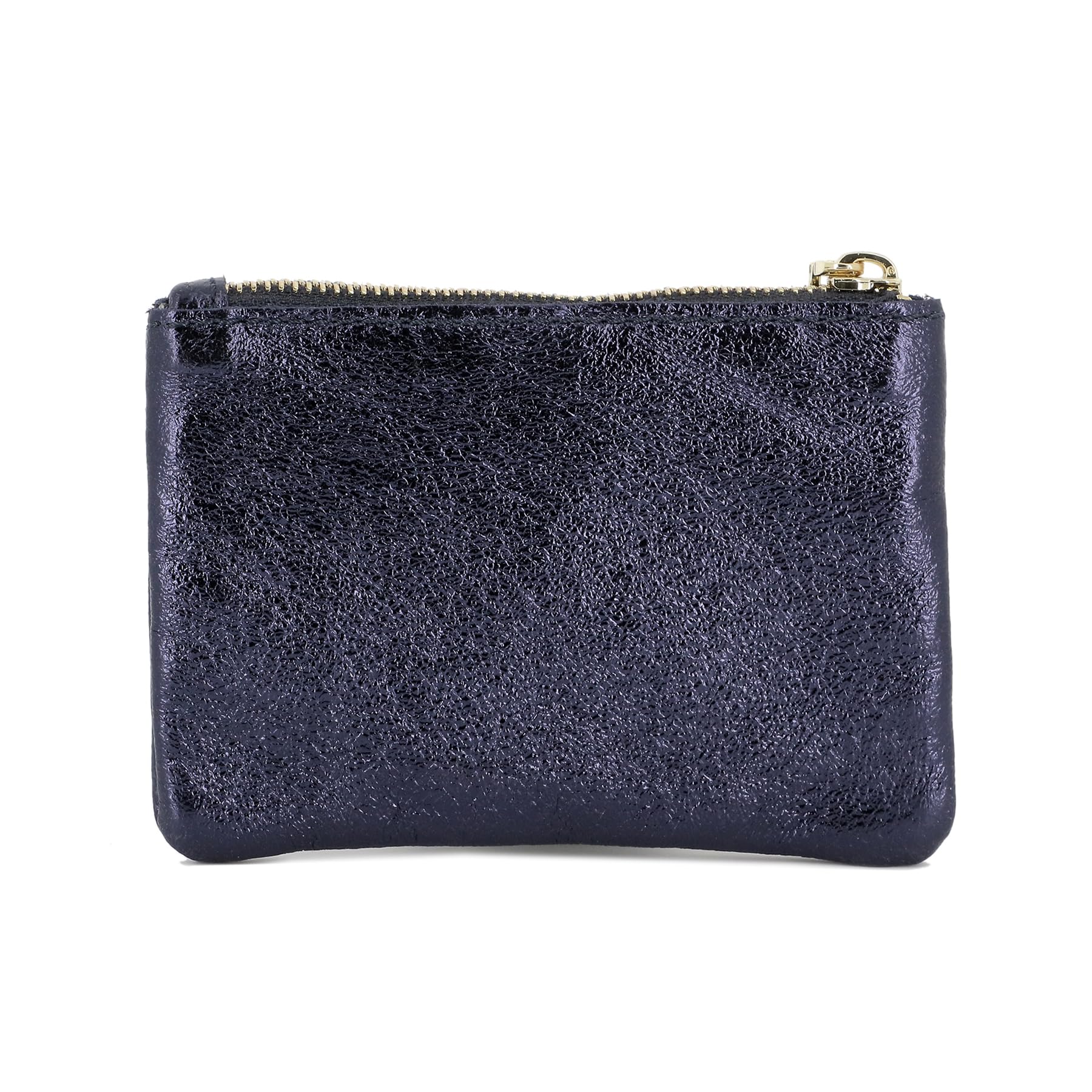 double-tree-porte-monnaie-cuir-bleu-iris-femme image 3