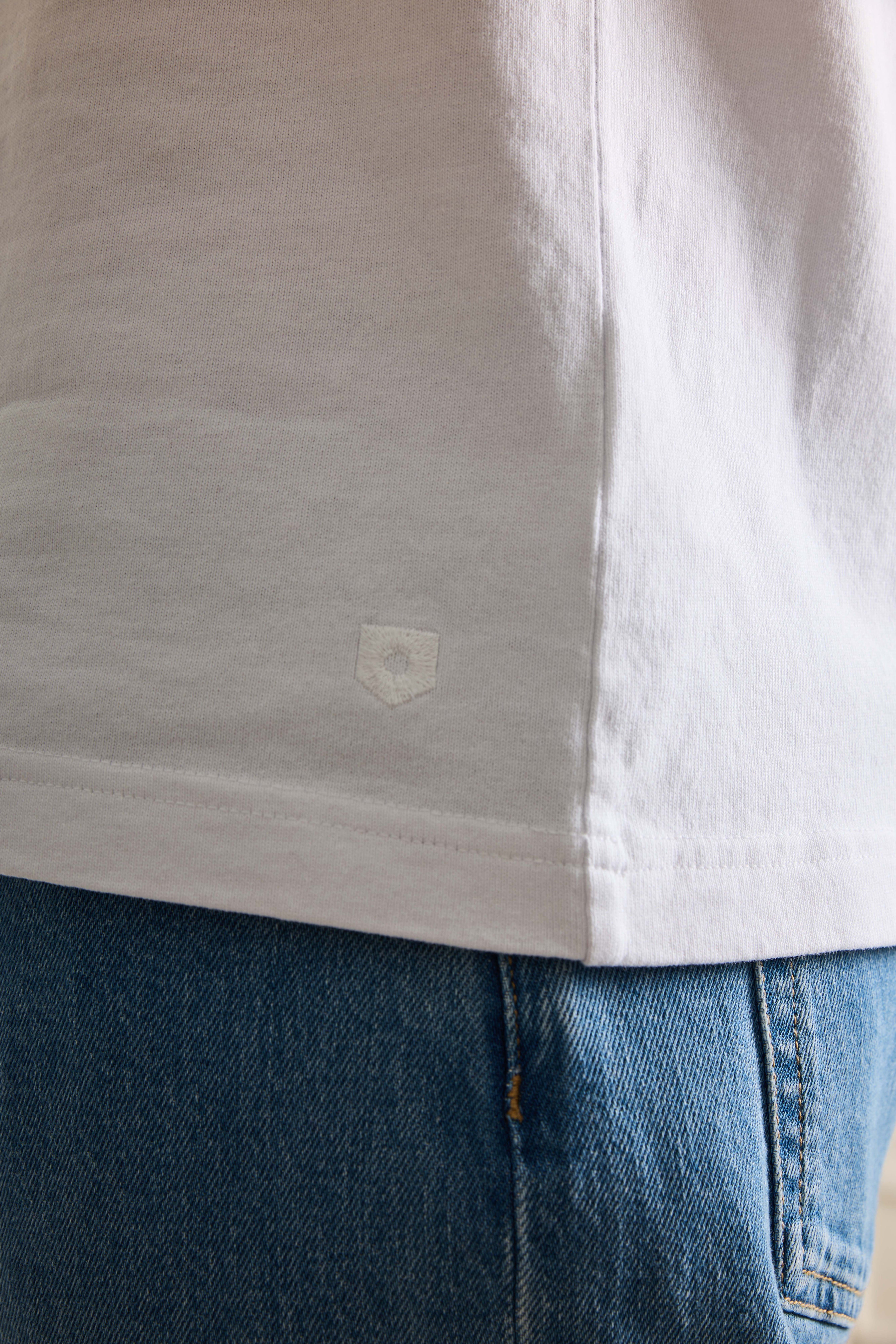le-pantalon-t-shirts-homme-tee-shirt-blanc-coton-pais image 7