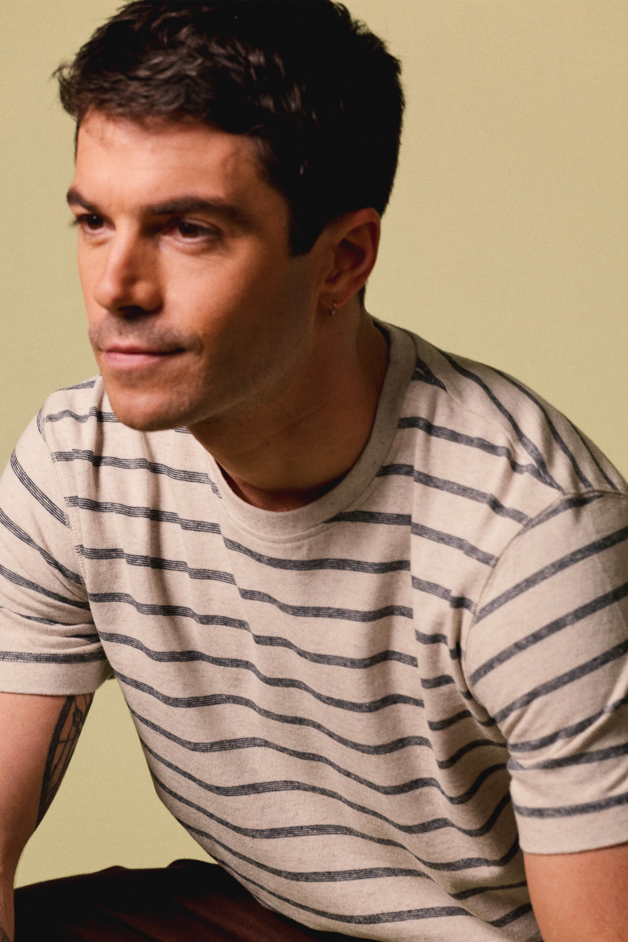 le-pantalon-t-shirts-homme-marini-re-t-shirt-bleu-marine-coton-lin image 4