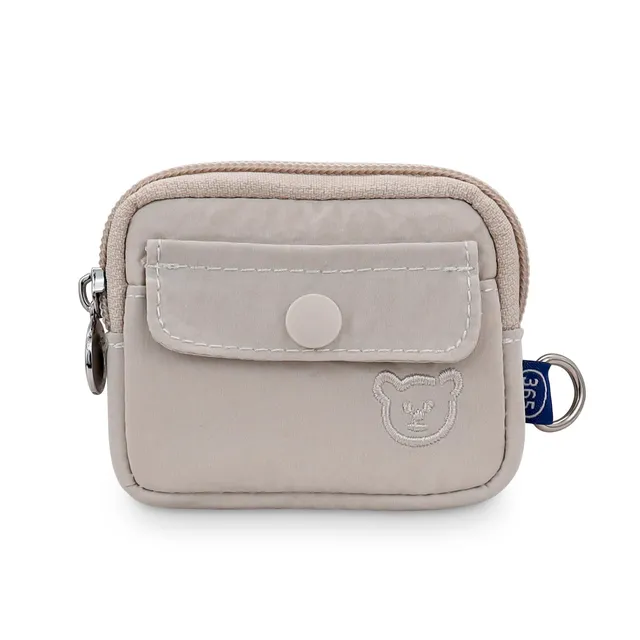 adistylinno-change-purse-porte-monnaie-beige-mini-ours-9-cm image 1