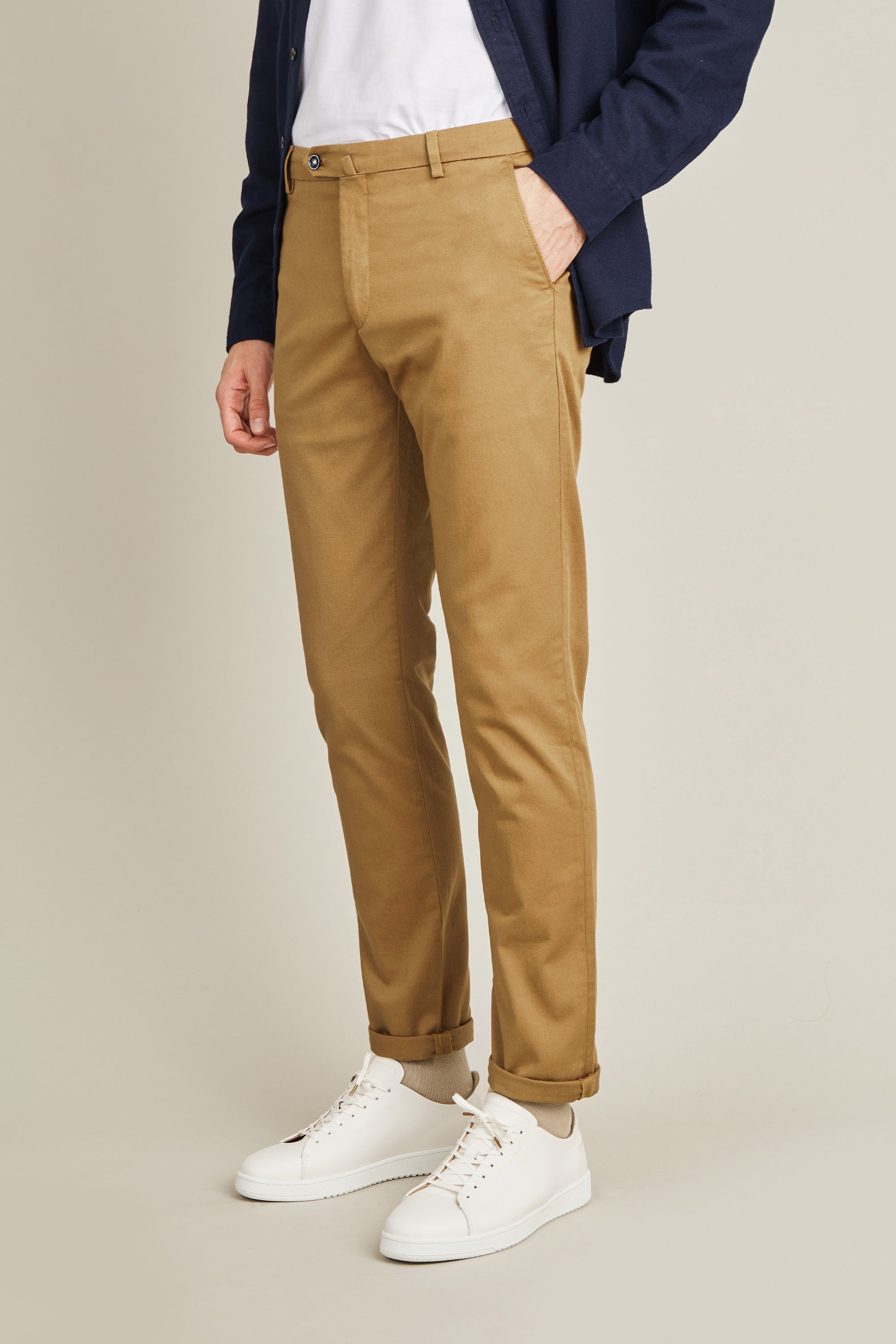 le-pantalon-chinos-homme-fm-lpc-38-chino-beige-fonc-coton image 5