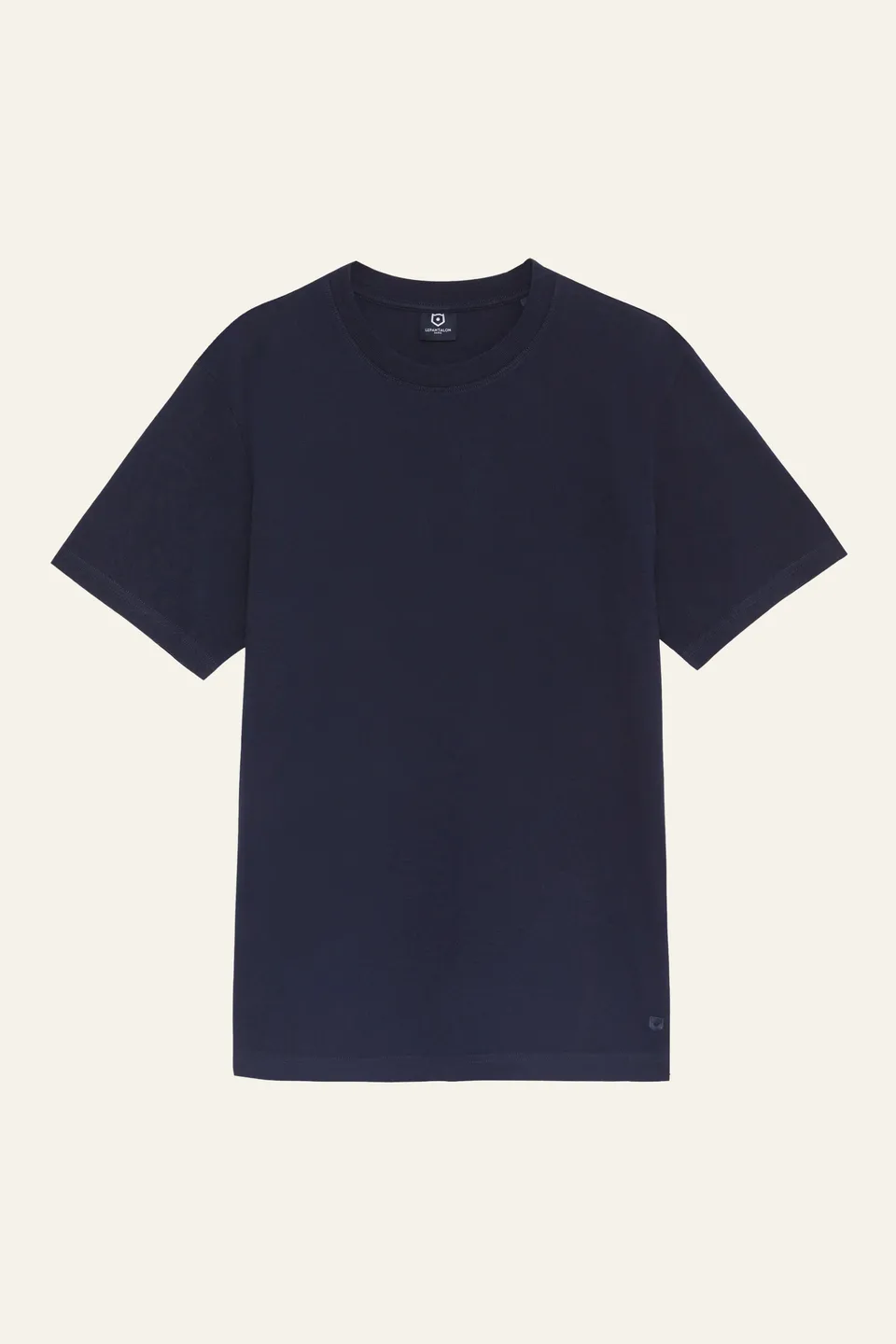 le-pantalon-t-shirts-homme-fm-lpts-1-tee-shirt-bleu-marine-bio image 1
