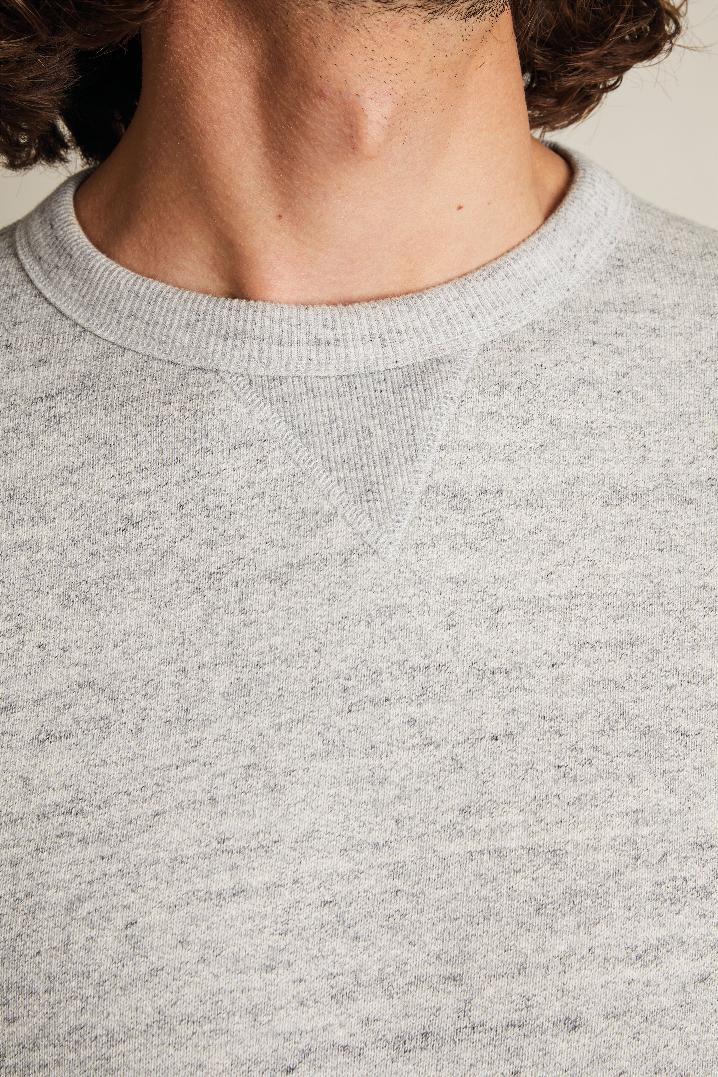le-pantalon-sweat-fm-lpsw-6-pull-sweat-gris-chin-coton image 2