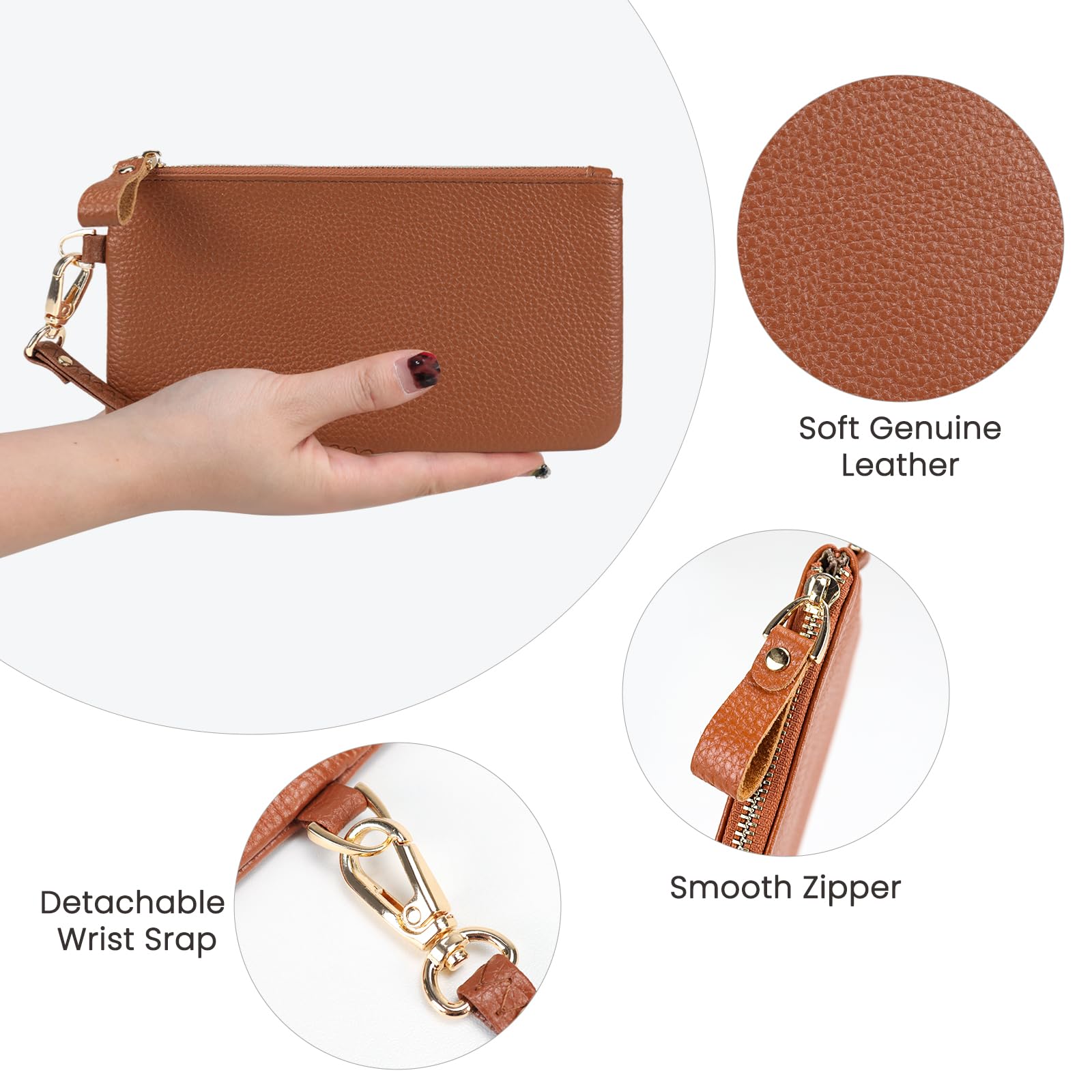 adistylinno-women-s-wallet-portefeuille-cuir-marron-rfid image 3