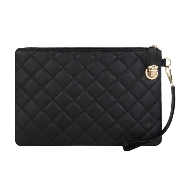 adistylinno-clutch-purses-sac-fin-noir-simili-cuir image 1