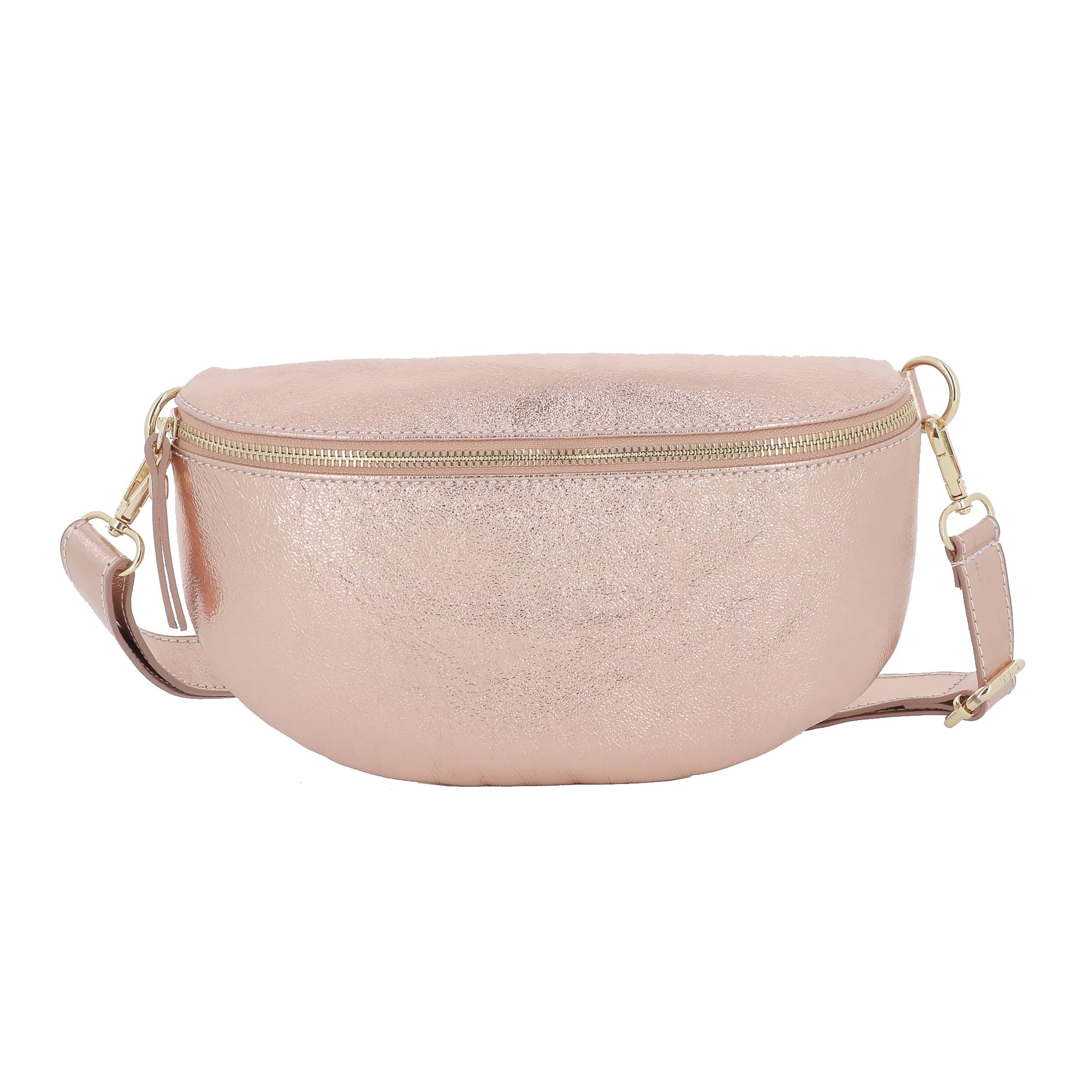 double-tree-sac-banane-cuir-iris-dor image 8