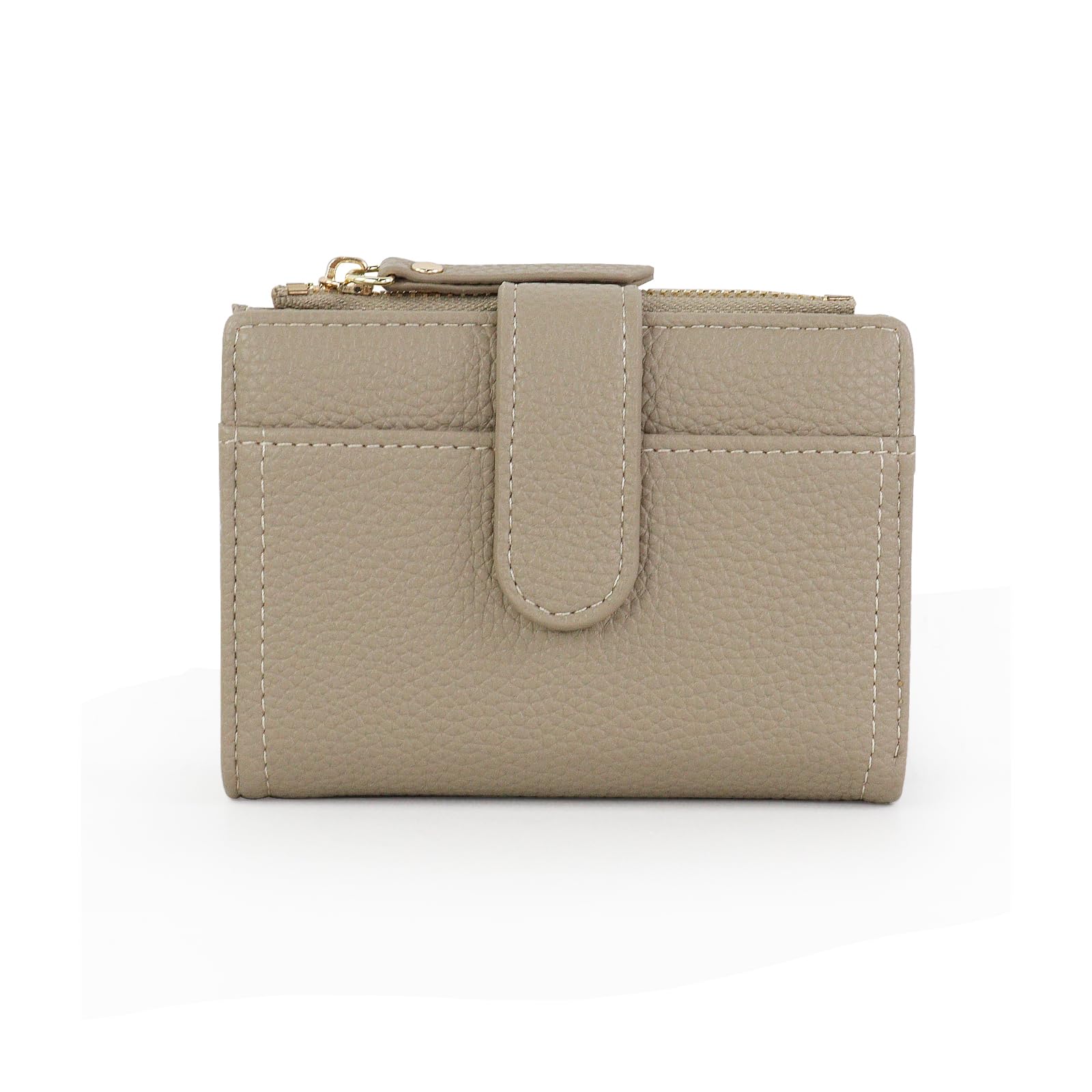 adistylinno-women-s-wallet-petit-portefeuille-femme-kaki-cuir image 1