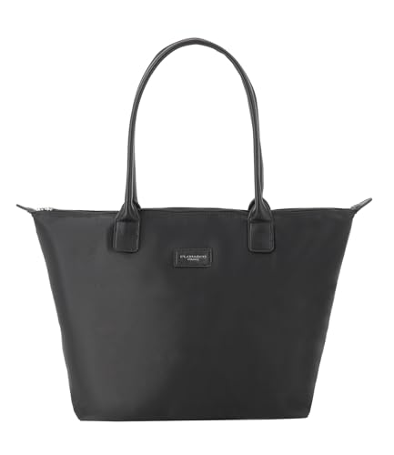 flora-co-cabas-tote-bag-nylon-noir-format-a4-l-ger image 8