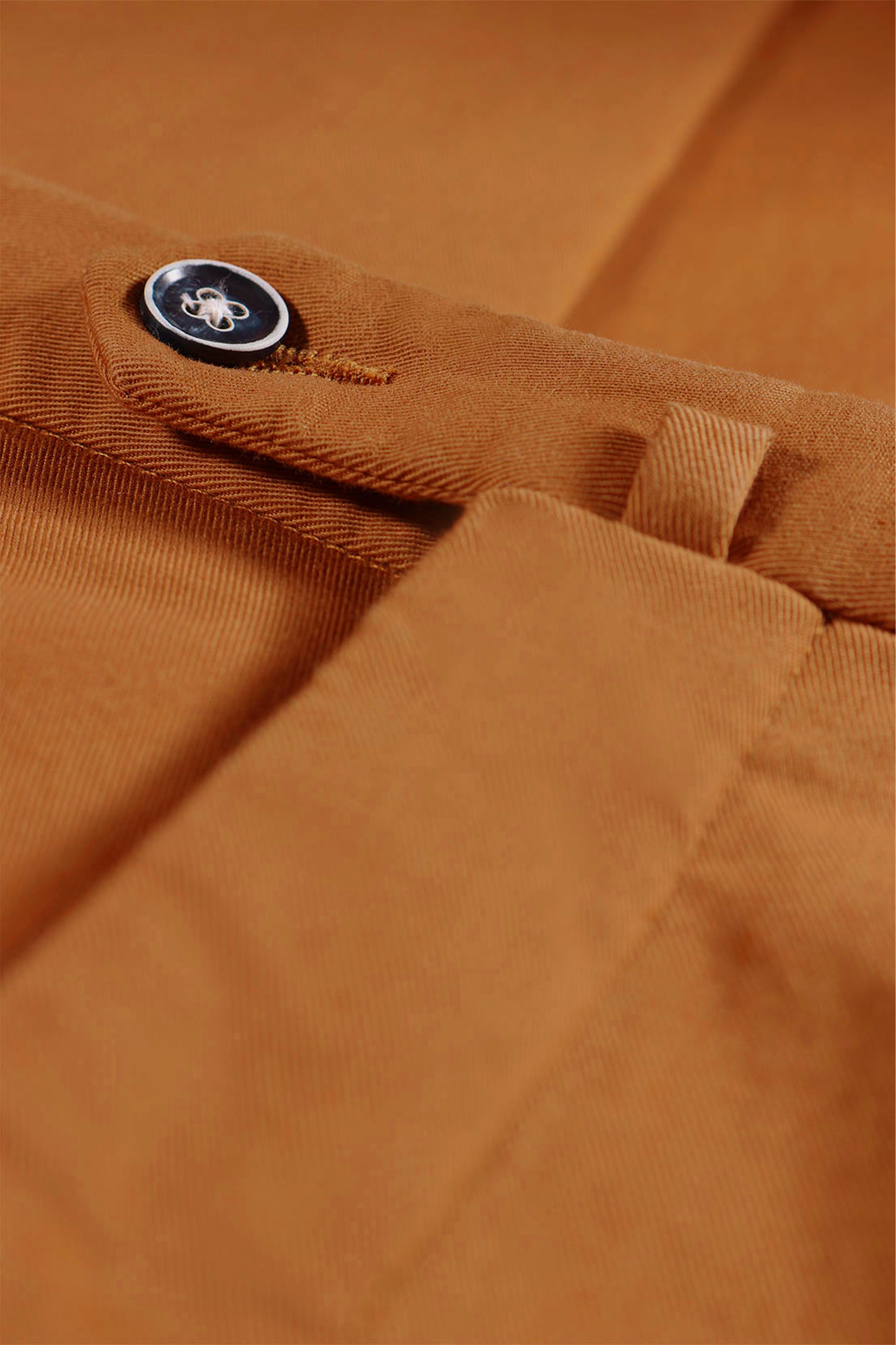 le-pantalon-chinos-homme-chino-camel-semi-slim-coton image 2