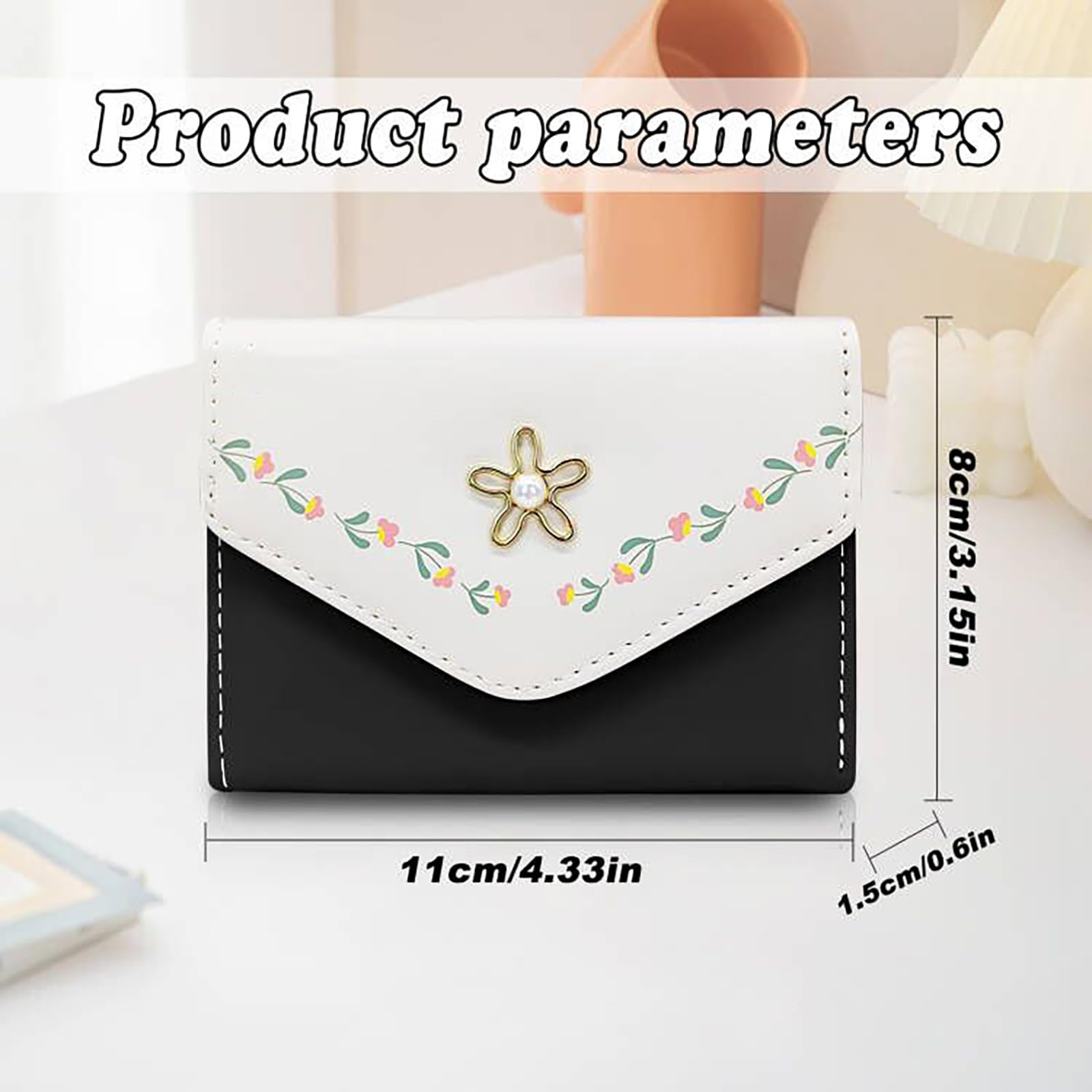 adistylinno-women-s-wallet-portefeuille-femme-cuir-noir-floral image 3