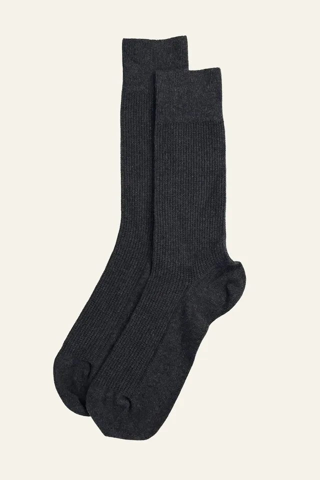 le-pantalon-chaussettes-textur-es-grises-chaussettes-taille-unique-relief image 1