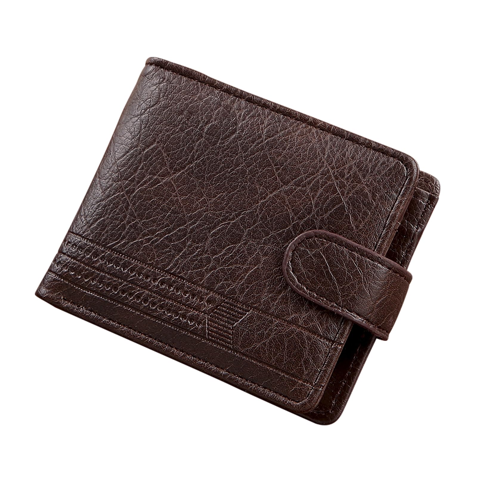 adistylinno-men-s-wallet-portefeuille-homme-marron-cuir-pu image 1