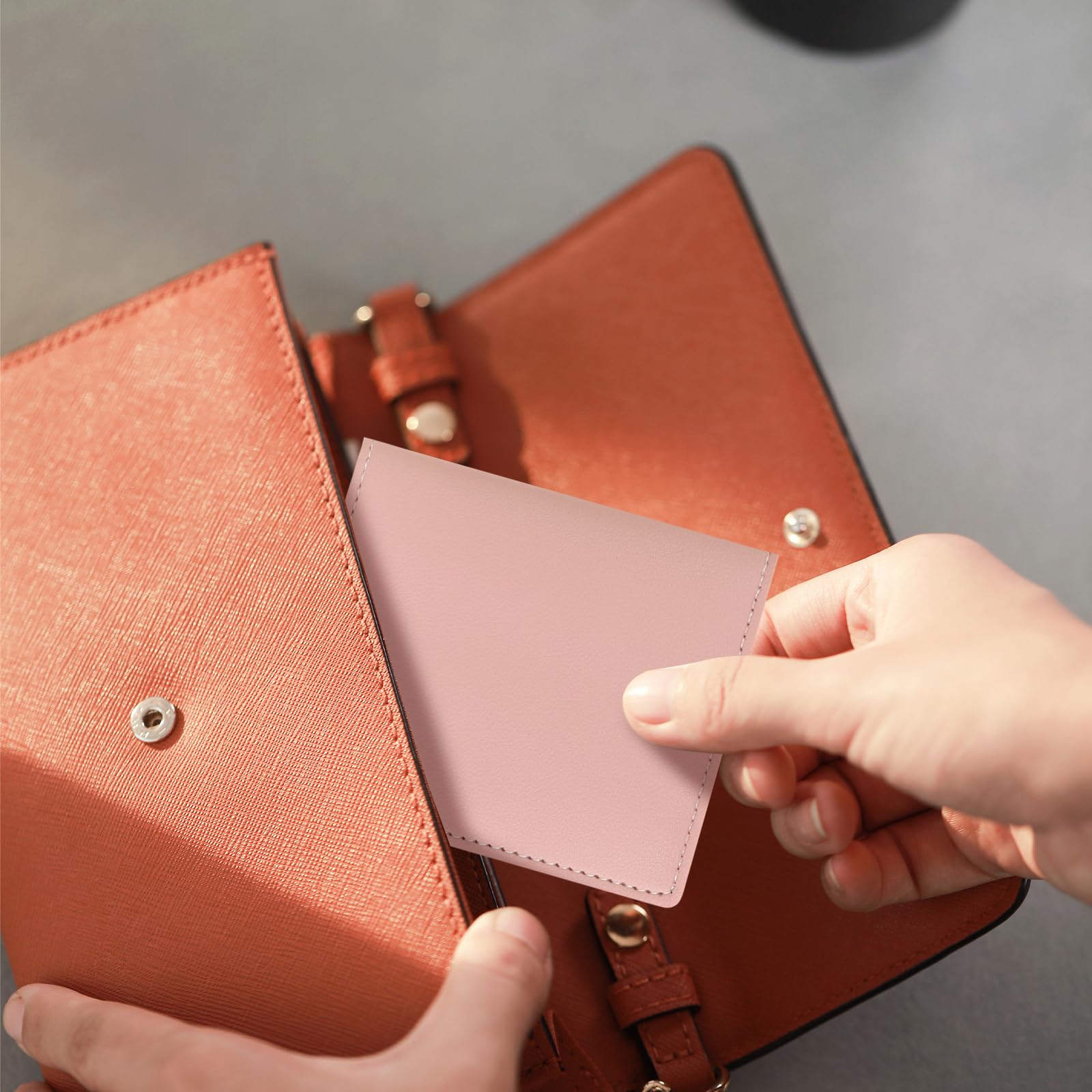adistylinno-women-s-wallet-portefeuille-fin-rose-pression image 5