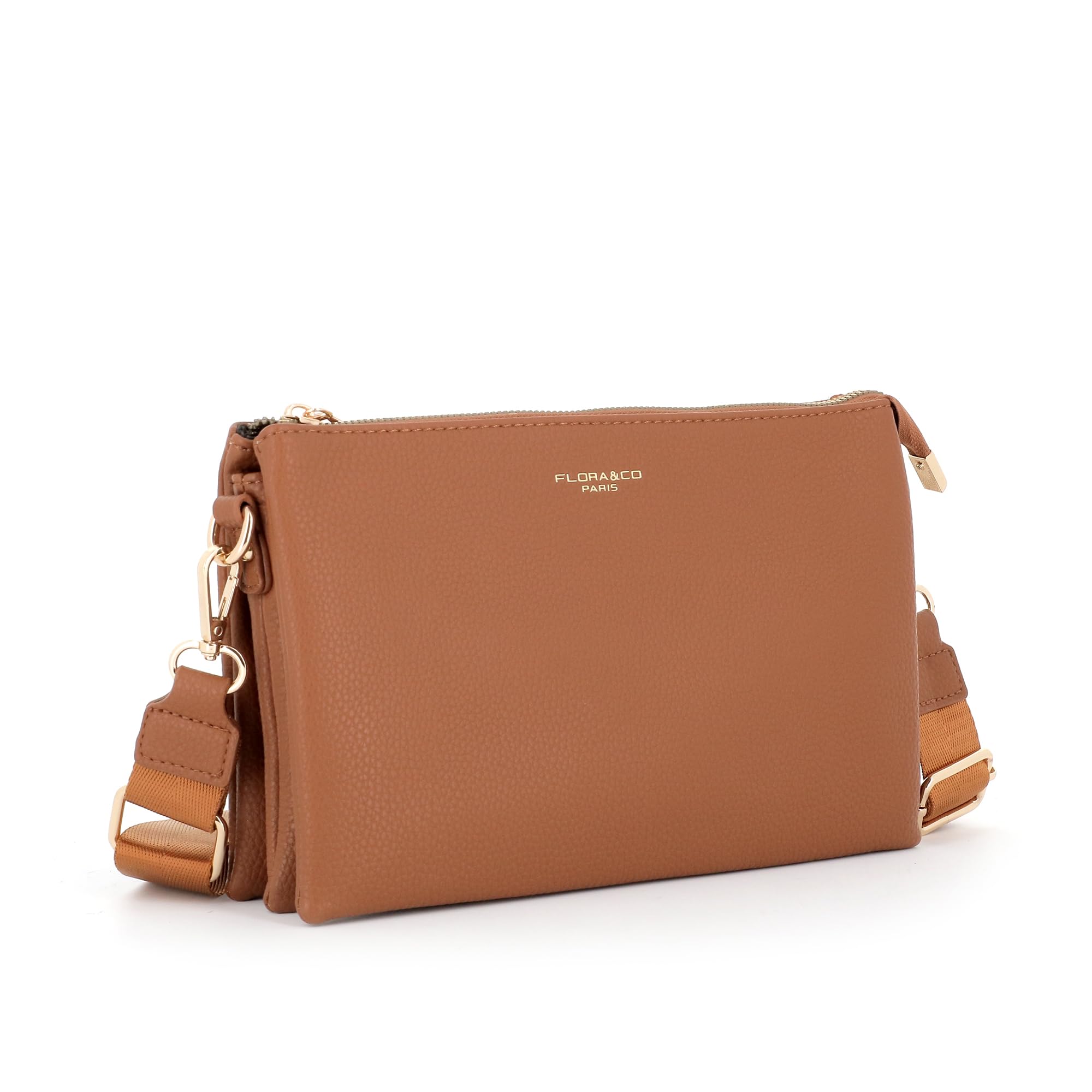 flora-co-sacs-bandouli-res-triples-sac-bandouli-re-camel-l-ger image 2