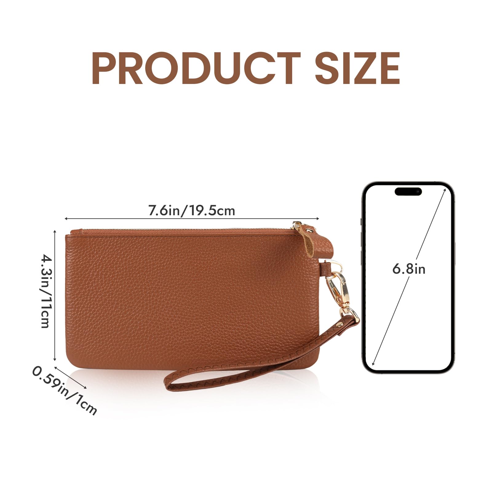 adistylinno-women-s-wallet-portefeuille-cuir-marron-rfid image 6