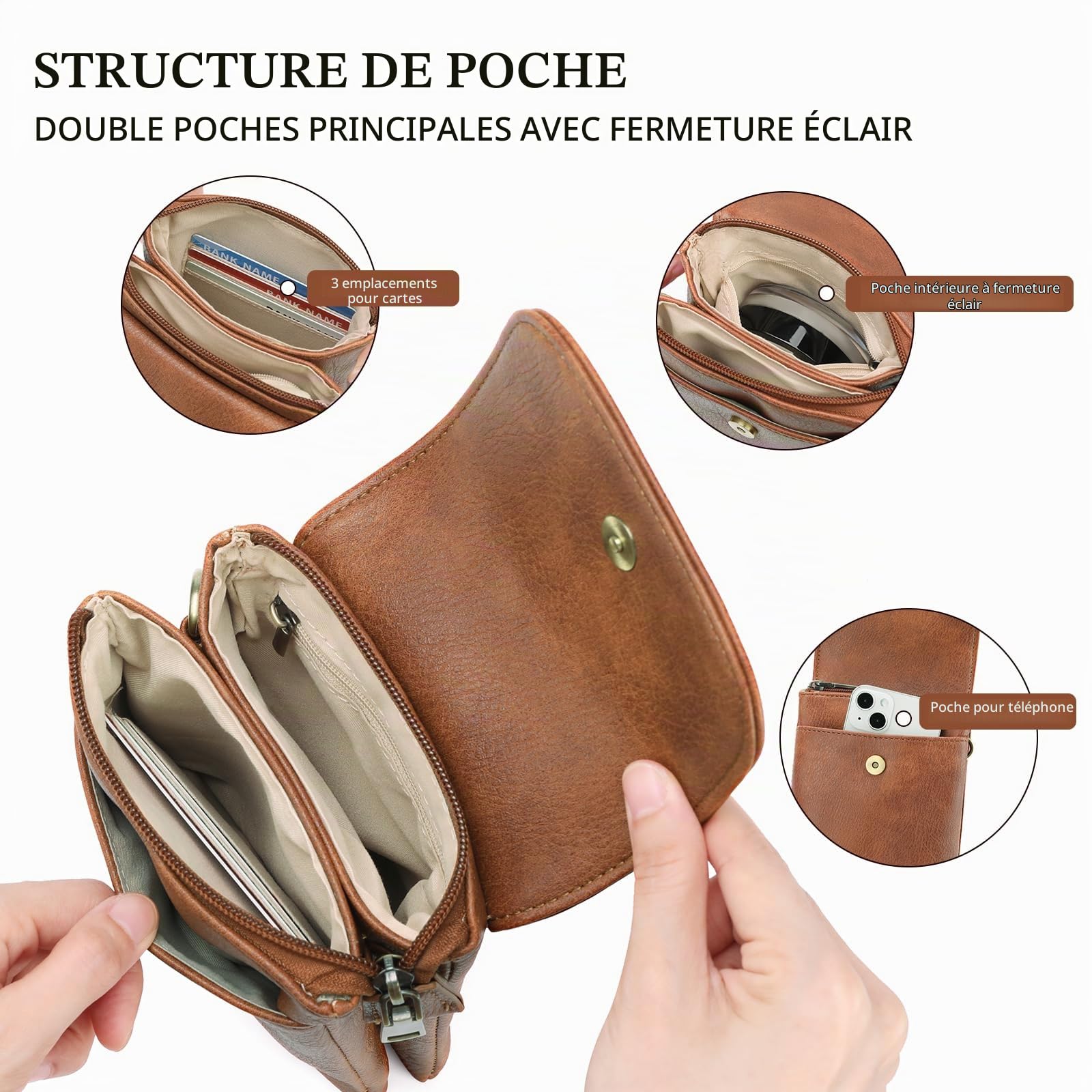 gaekeao-crossbody-bag-sac-bandouli-re-femme-cuir-fermeture-zipp-e image 5