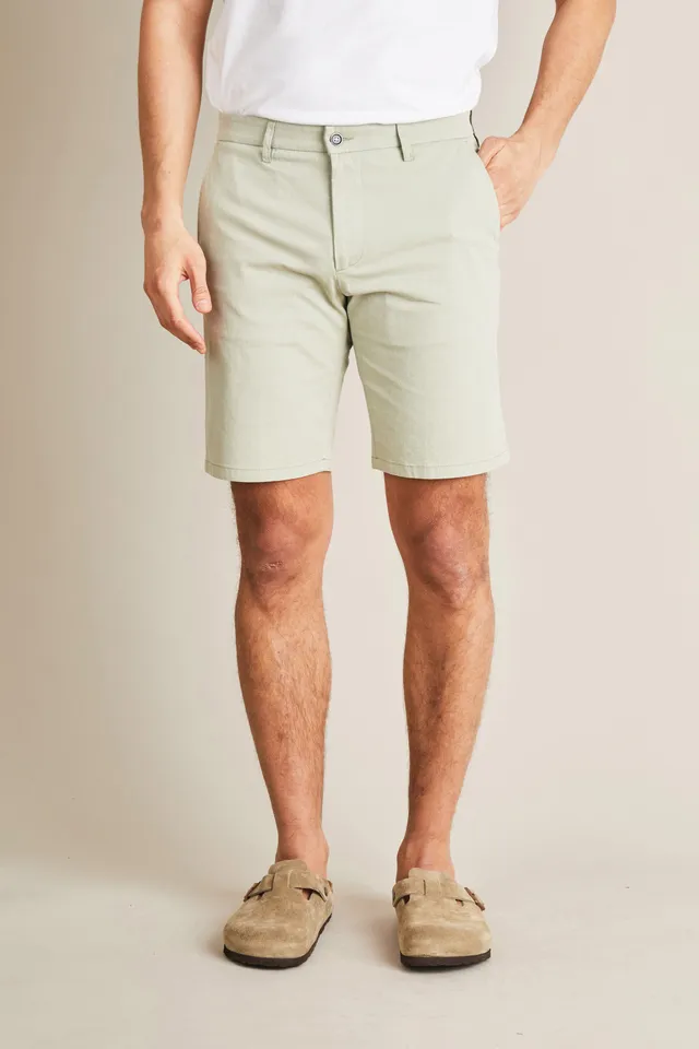 le-pantalon-bermuda-a-rien-vert-olive-short-coton-l-ger image 1