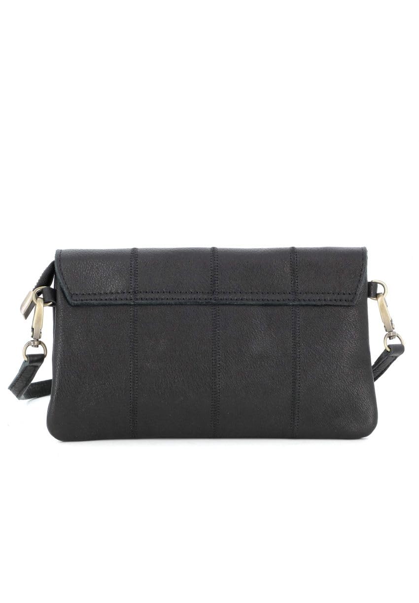 double-tree-sac-bandouli-re-cuir-v-ritable-noir-magn-tique-mini image 3