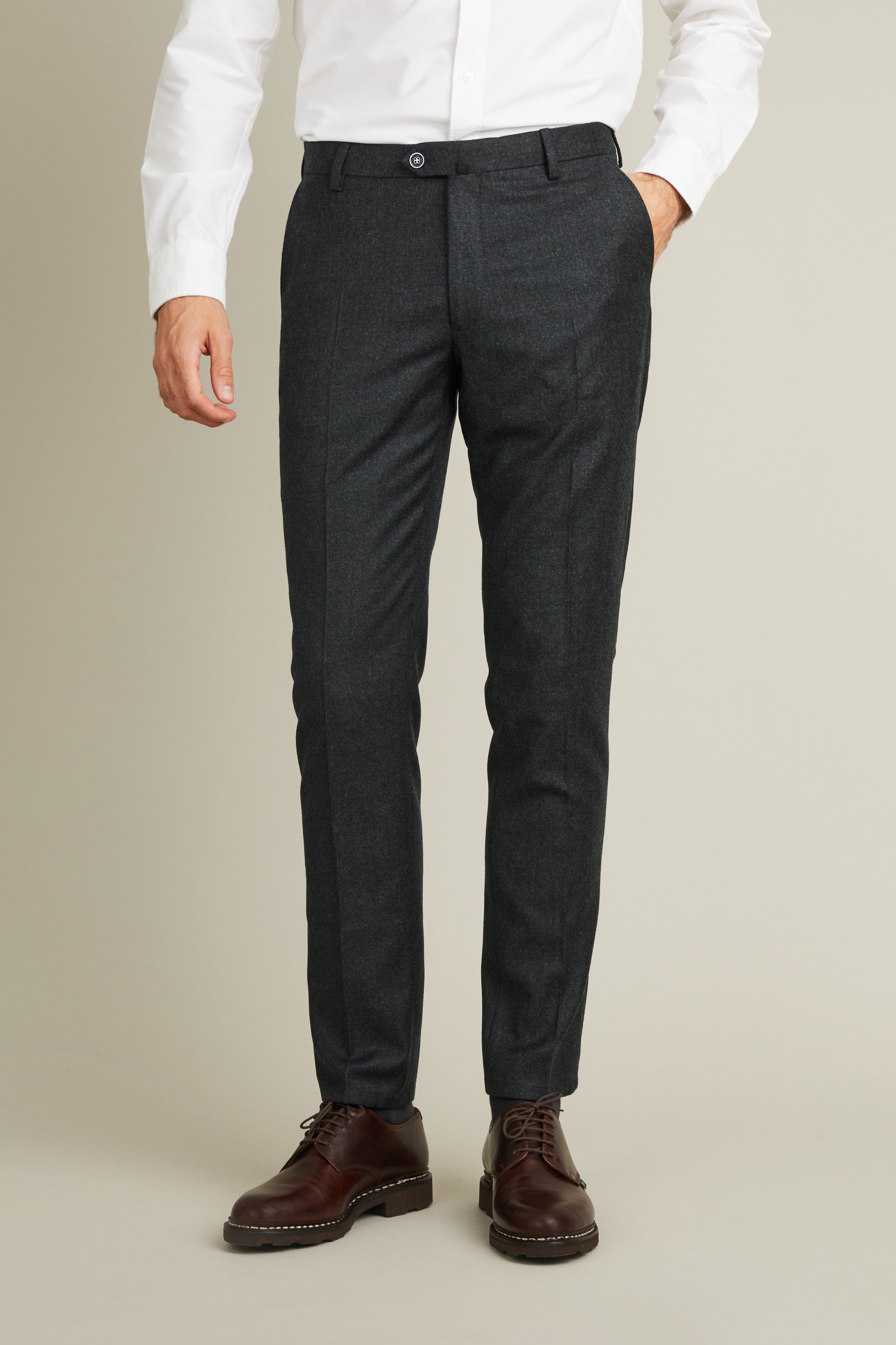 le-pantalon-flanelle-fm-lpfr-2-pantalon-gris-anthracite-m-rinos image 1
