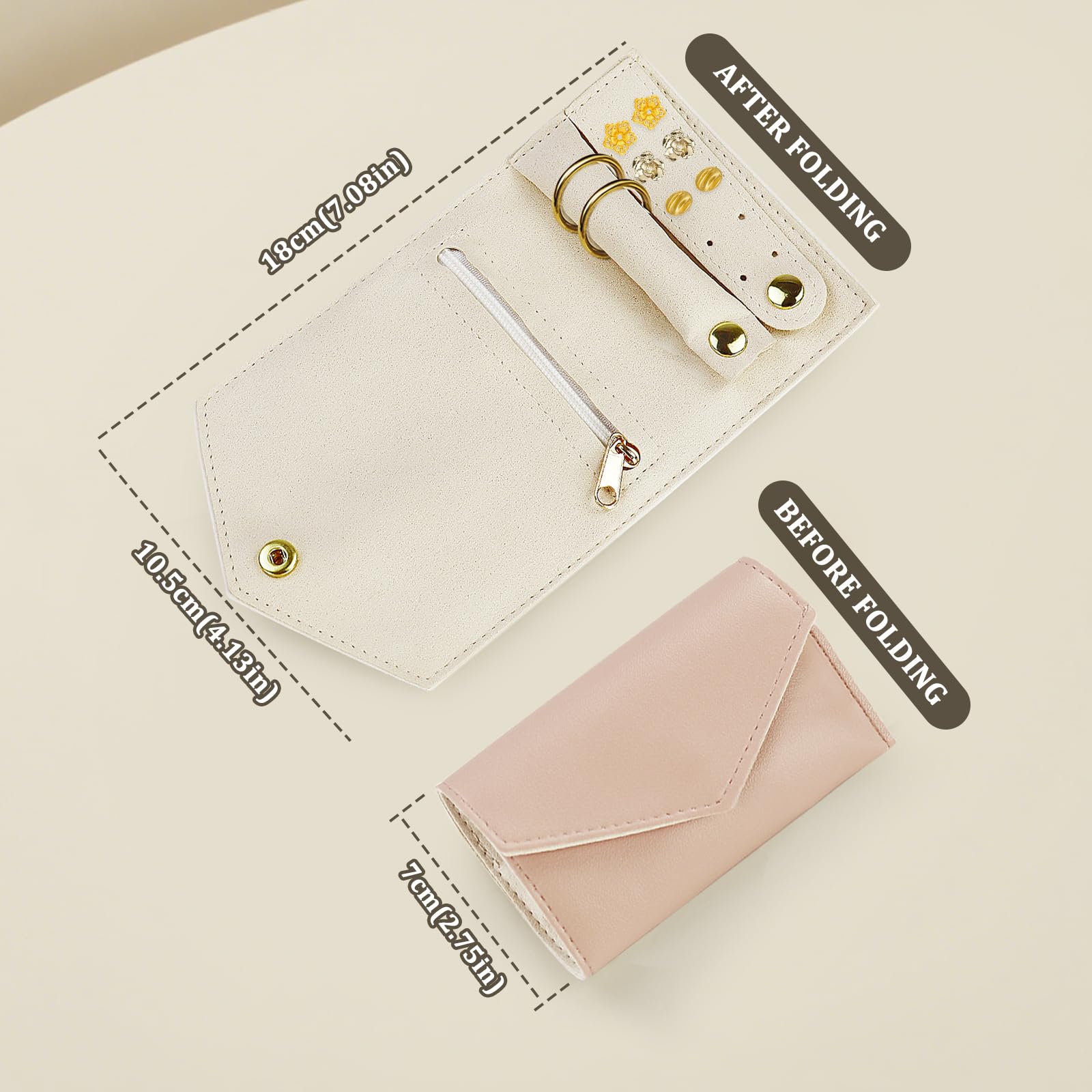 adistylinno-jewelry-box-pochette-bijoux-cuir-rose-bonbon image 2