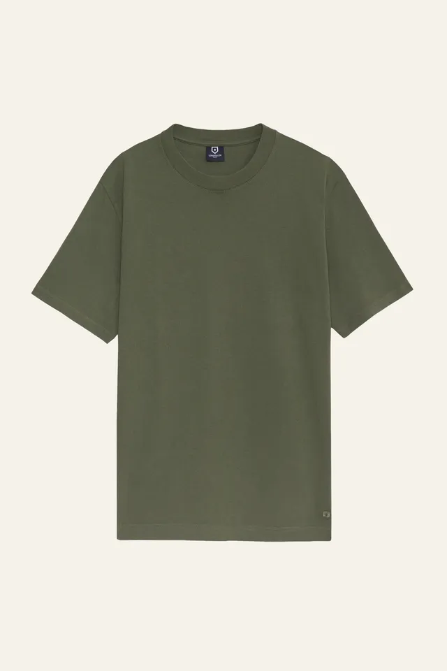 le-pantalon-t-shirts-homme-tee-shirt-kaki-coton-bio image 1