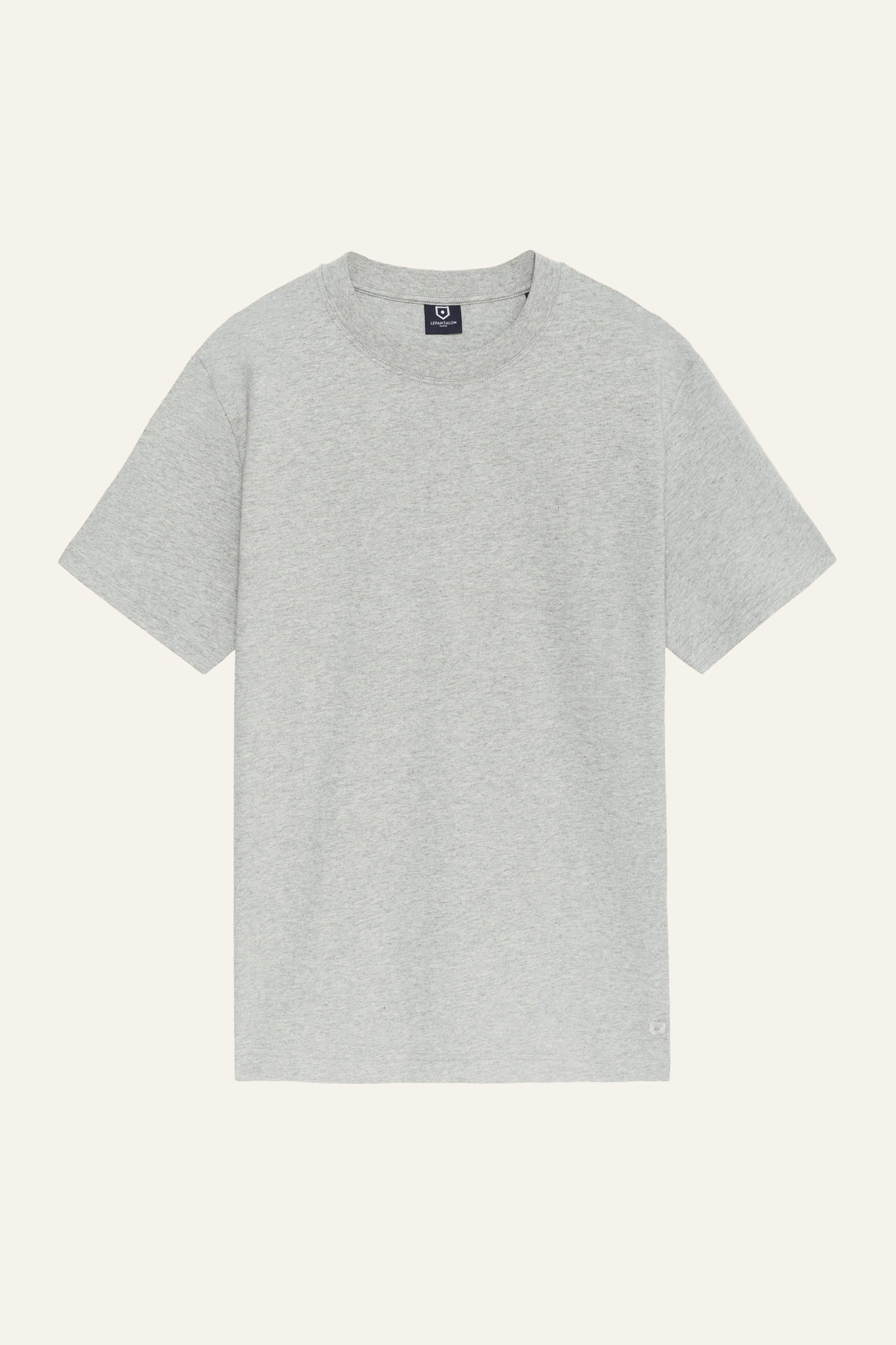 le-pantalon-tee-shirt-gris-chin-homme-coton-bio image 1
