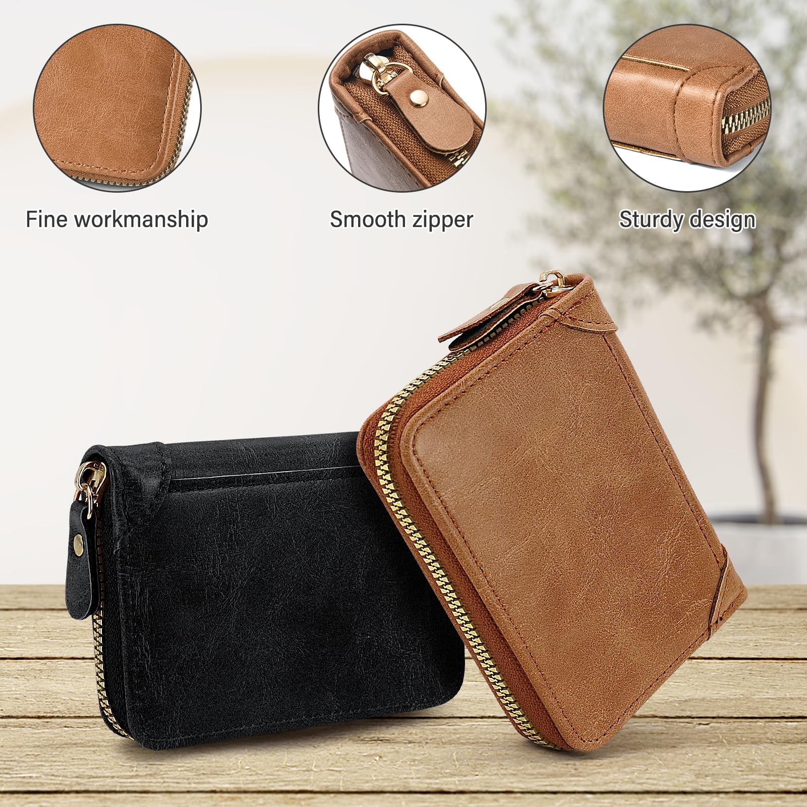 adistylinno-men-s-wallet-portefeuille-homme-rfid-zip-noir image 6