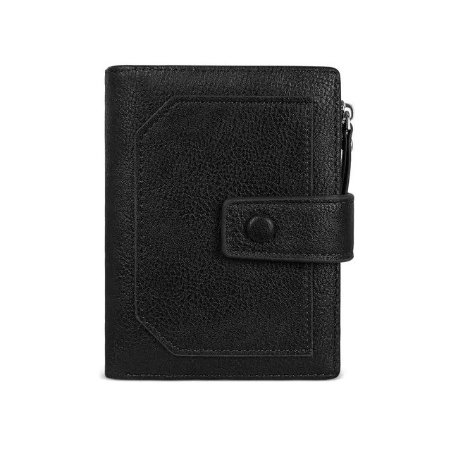 adistylinno-men-s-wallet-portefeuille-minimaliste-noir-zip-9-cartes image 1