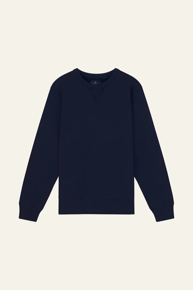 le-pantalon-sweat-jasp-sweat-bleu-marine-coton-bio image 1