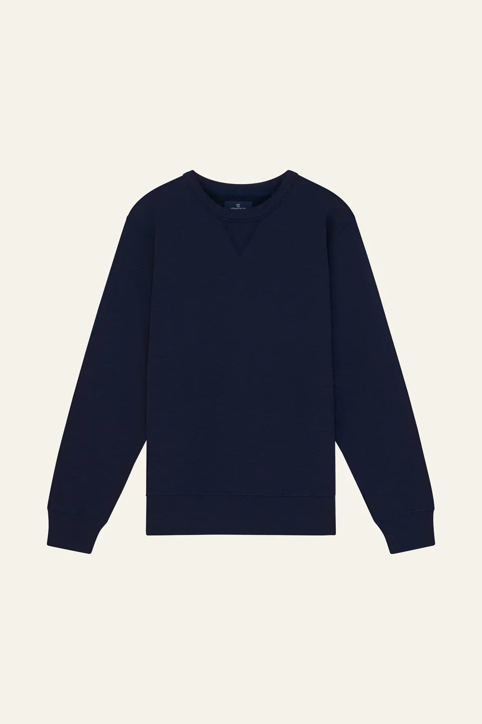 le-pantalon-sweat-jasp-sweat-bleu-marine-coton-bio image 1