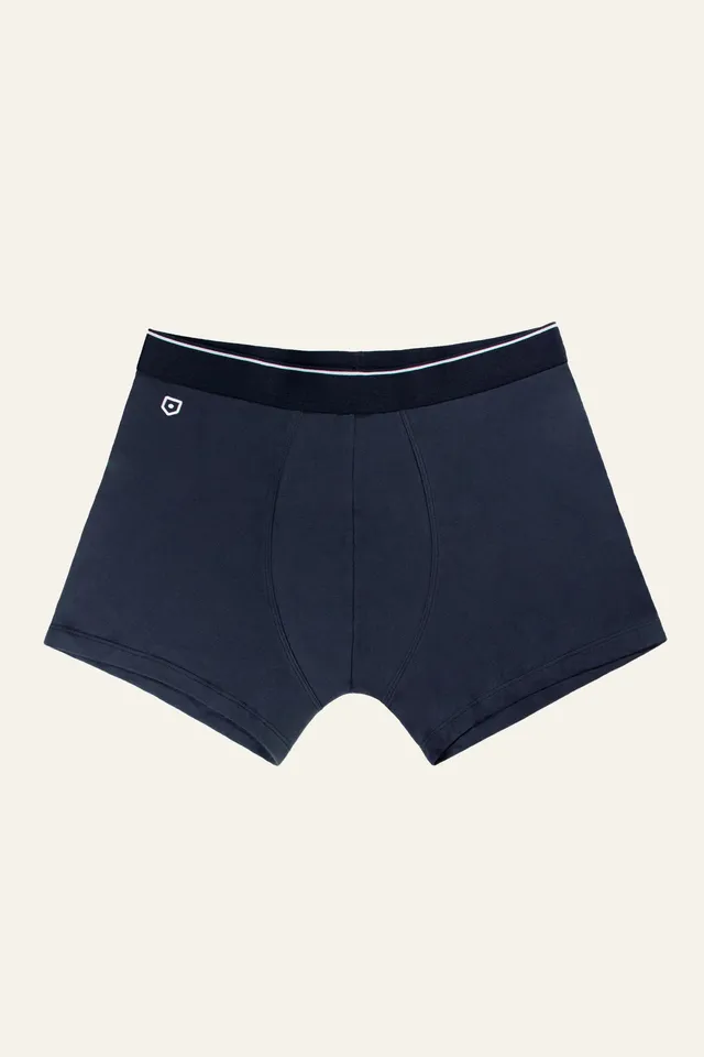 le-pantalon-accessoires-fm-lpabo-1-boxer-bleu-marine-coton image 1