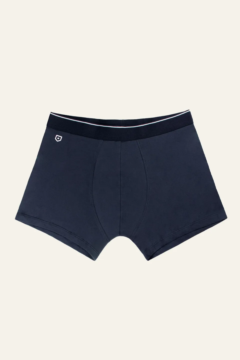 le-pantalon-accessoires-fm-lpabo-1-boxer-bleu-marine-coton image 1