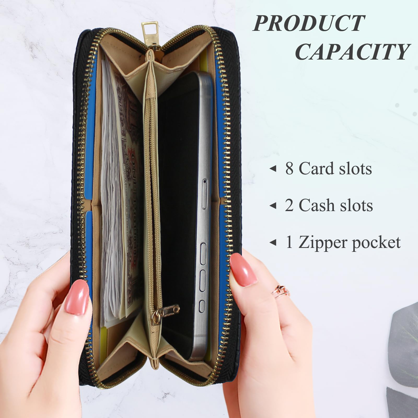 adistylinno-women-s-wallet-portefeuille-femme-noir-tress-19-cm image 4