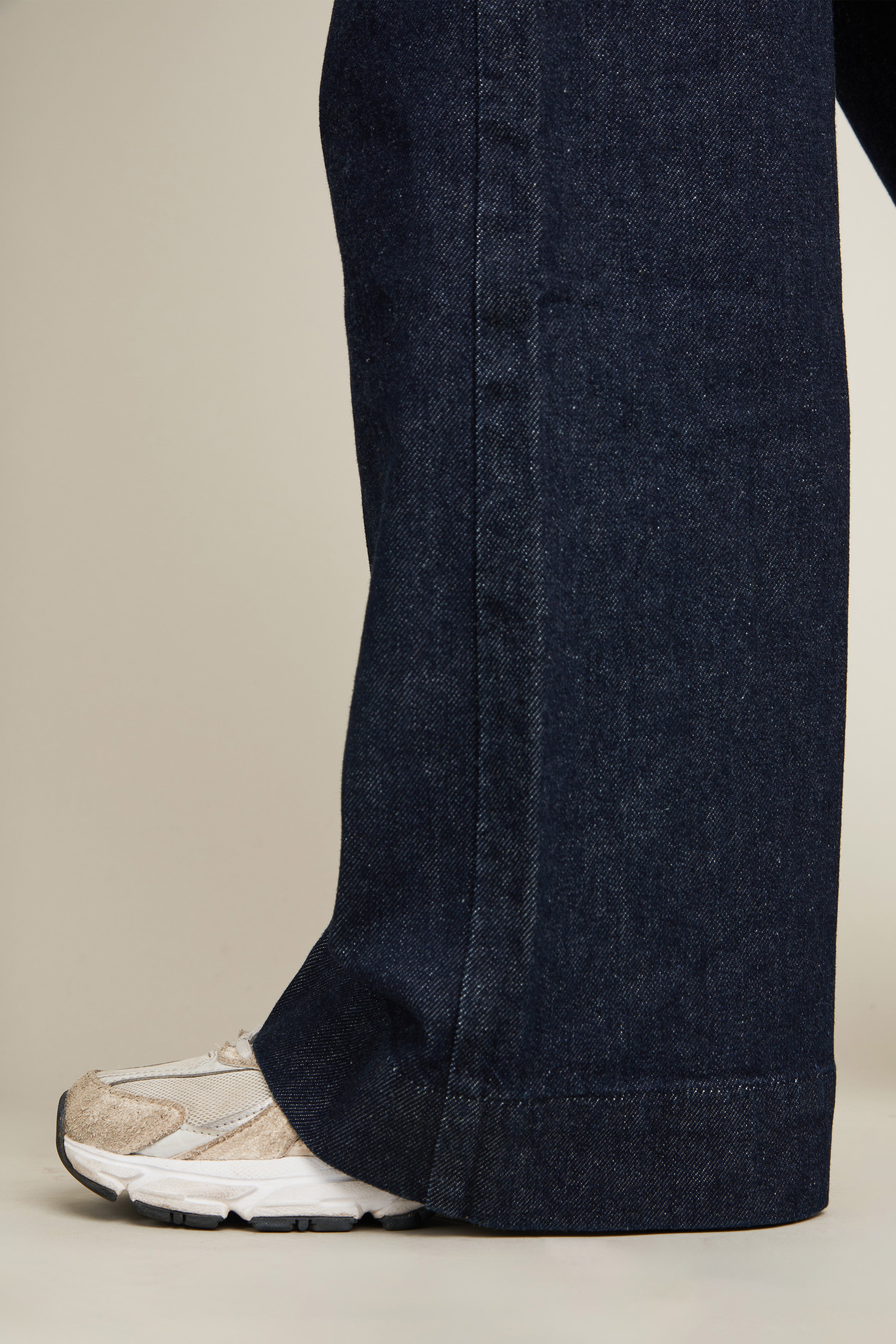 le-pantalon-jeans-femme-wideleg-brut-jean-taille-haute-coton image 8