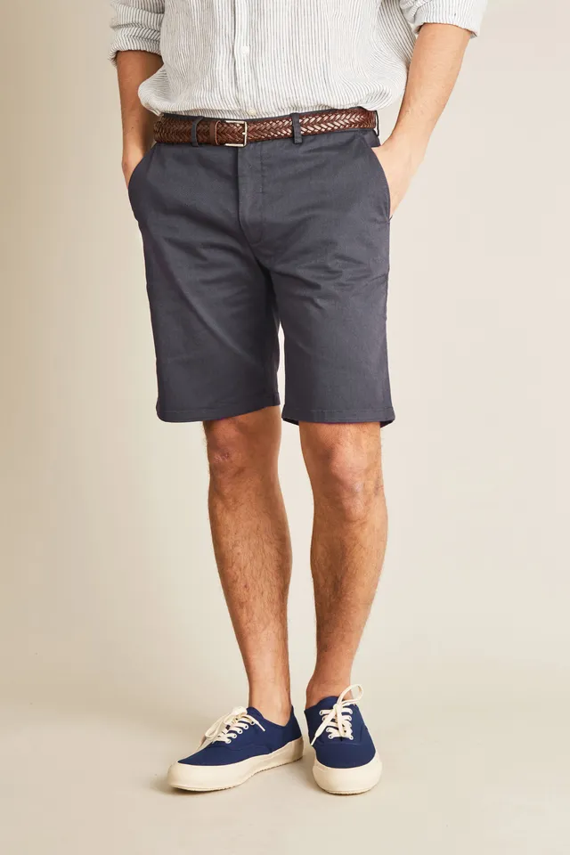 le-pantalon-bermudas-homme-bermuda-gris-anthracite-coton image 1