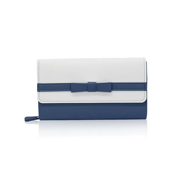 adistylinno-women-s-wallet-portefeuille-femme-long-n-ud-rose image 1