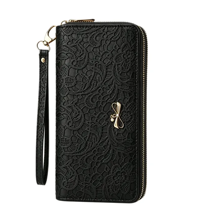 adistylinno-women-s-wallet-portefeuille-long-noir-b-floral image 1
