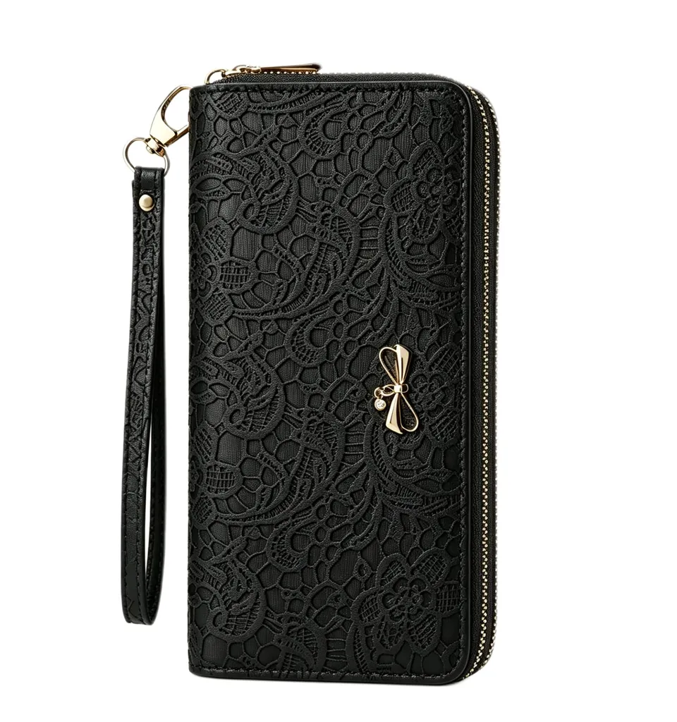 adistylinno-women-s-wallet-portefeuille-long-noir-b-floral image 1