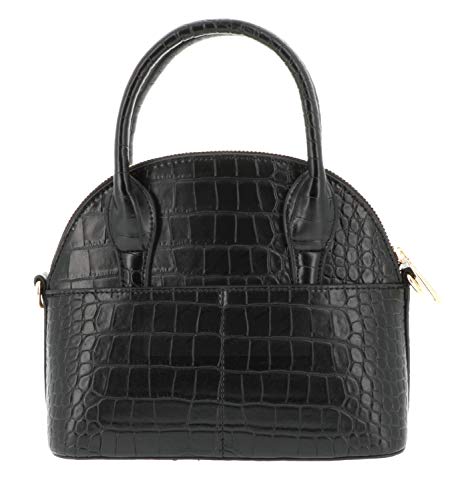 flora-co-sacs-main-petit-sac-noir-croco-cha-ne image 8