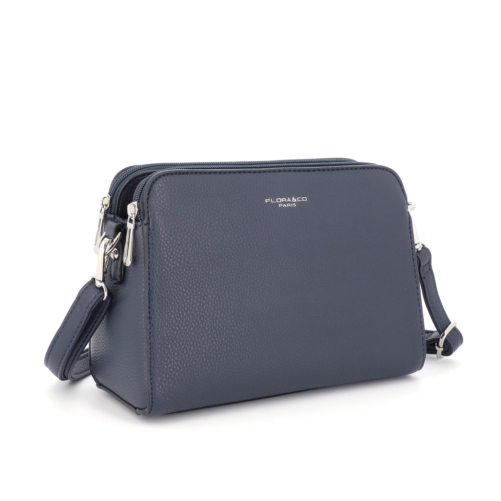 flora-co-sac-bandouli-re-trap-ze-bleu-marine image 3