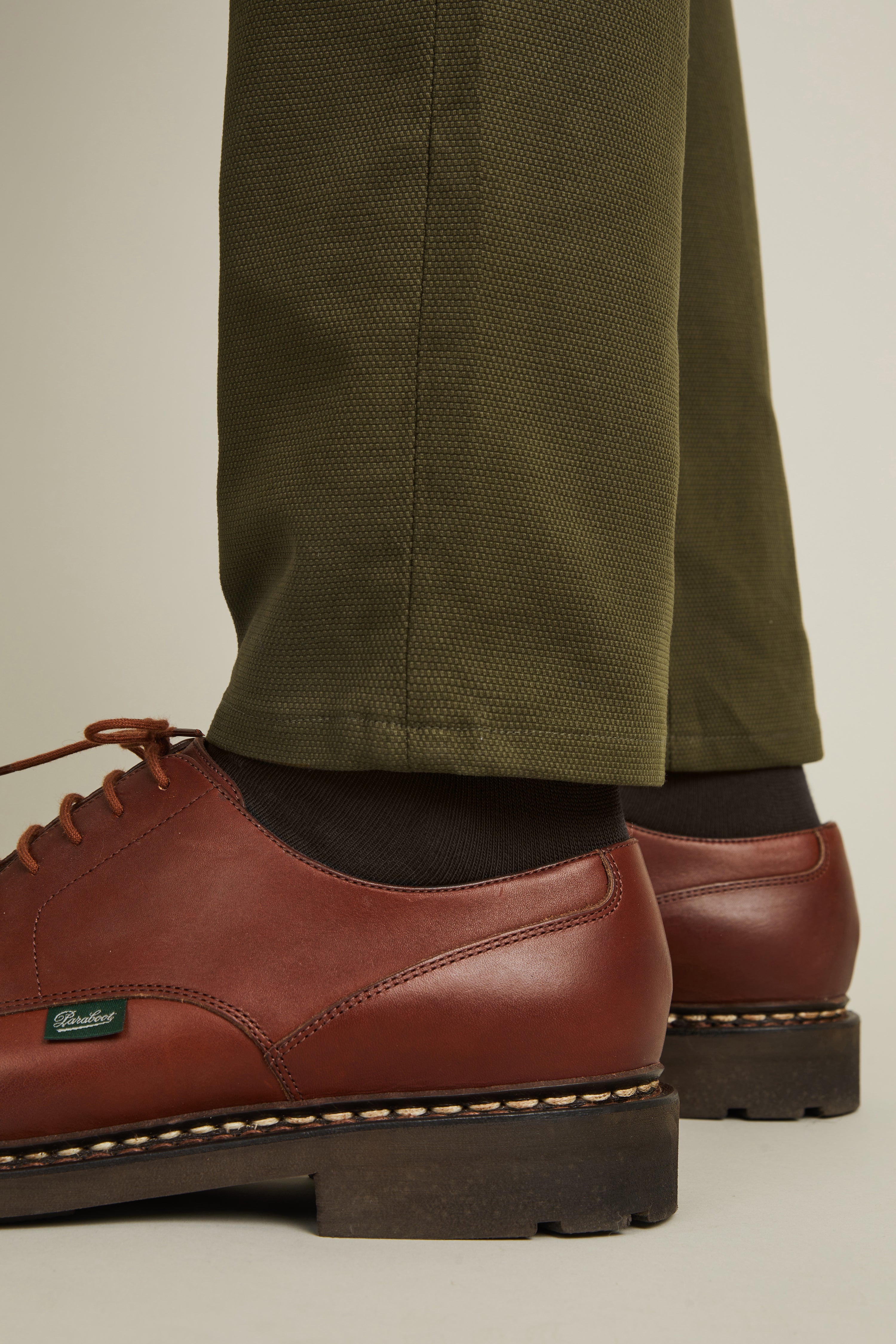 le-pantalon-chino-fm-lpct-3-pantalon-kaki-coton-semi-slim image 4